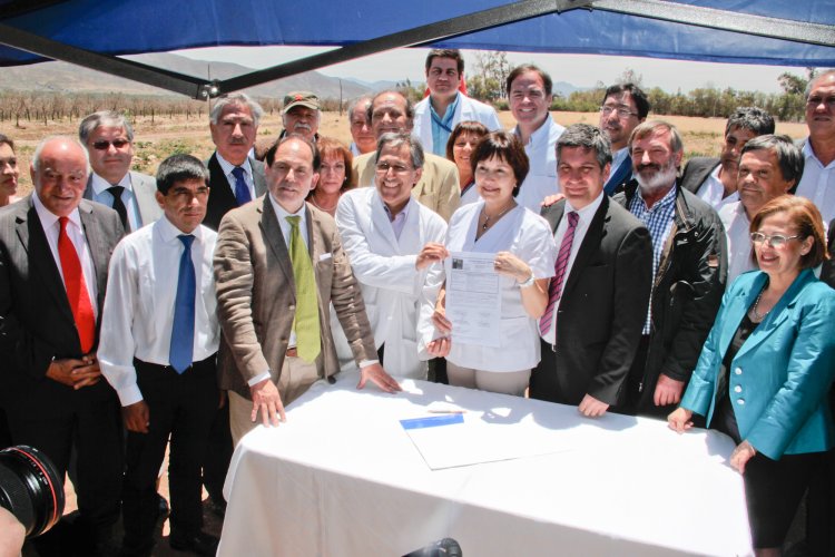 Gobierno da el vamos a obras del nuevo hospital de Ovalle