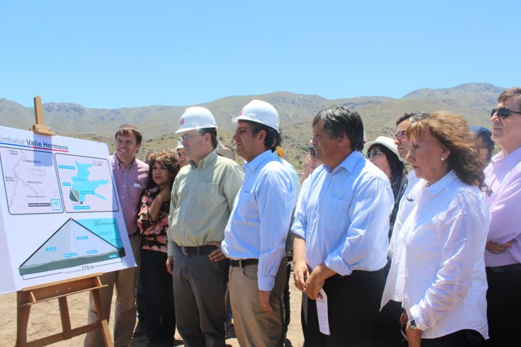 Comienza construcción de Embalse Valle Hermoso en Combarbalá