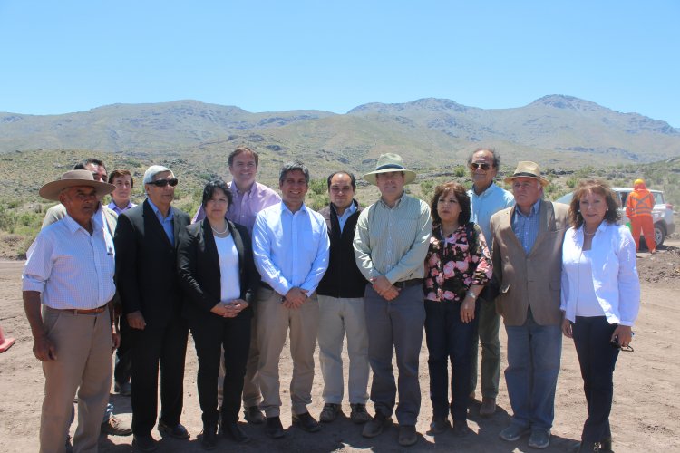 Comienza construcción de Embalse Valle Hermoso en Combarbalá