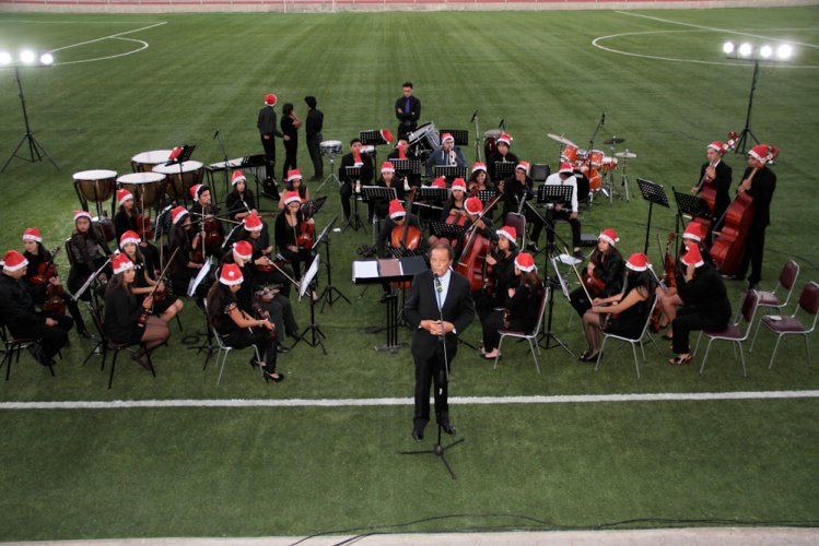 Exitoso concierto navideño en Punitaqui regalaron jóvenes de bandas y orquestas apoyadas por el Gobierno Regional