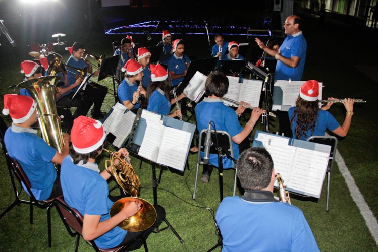 Exitoso concierto navideño en Punitaqui regalaron jóvenes de bandas y orquestas apoyadas por el Gobierno Regional