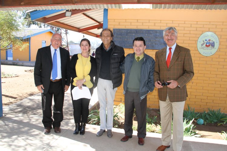 Consejo Regional y SUBDERE fiscalizan avance de obras básicas en escuelas de la provincia del Limarí