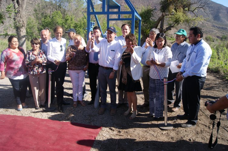 En Monte Patria Ministro de Obras Públicas inaugura ampliación del APR Flor del Valle