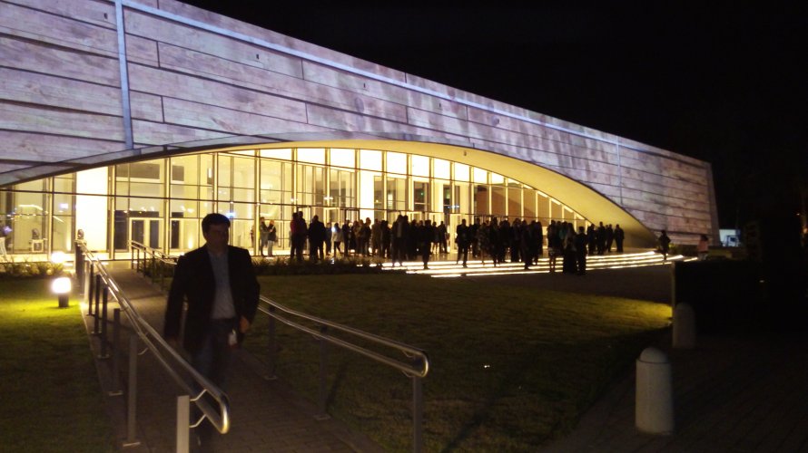 En San Juan destacan presencia del CORE en inauguracion del Teatro del Bicentenario