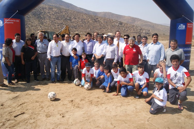 En Canela comienzan las obras del nuevo estadio municipal