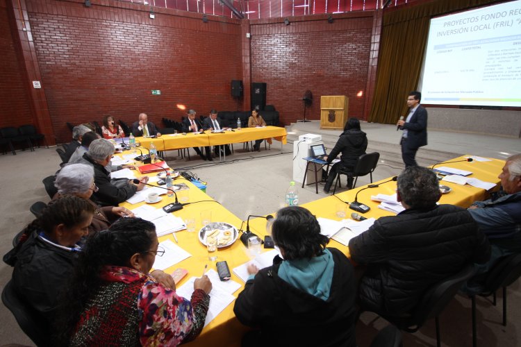 Edificio consistorial, salud y soluciones sanitarias se presentan como prioridades de Ovalle a los consejeros de Limarí