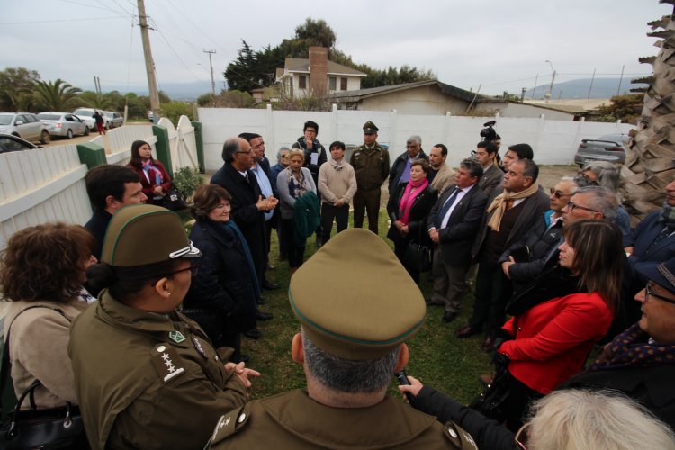 Consejo Regional y Carabineros proyectan construir nueva comisaría Los Vilos