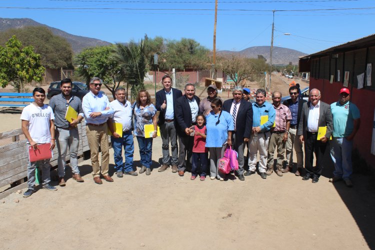 Consejeros manifiestan apoyo para finalizar alcantarillado de Recoleta