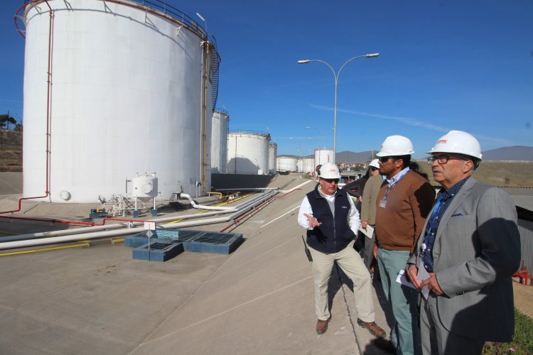 CORE visita planta de almacenamiento y distribución de Copec en Guayacán para fiscalizar protocolos de seguridad