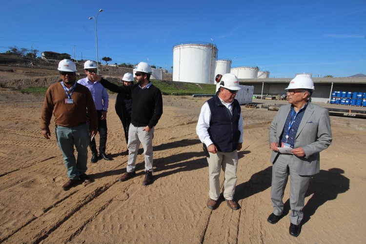 CORE visita planta de almacenamiento y distribución de Copec en Guayacán para fiscalizar protocolos de seguridad