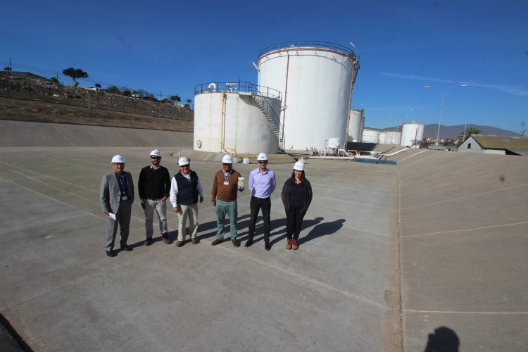 CORE visita planta de almacenamiento y distribución de Copec en Guayacán para fiscalizar protocolos de seguridad