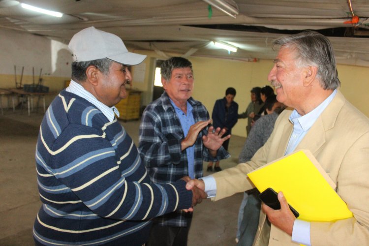 Consejo Regional compromete apoyo financiero para finalizar alcantarillado de Estación Recoleta