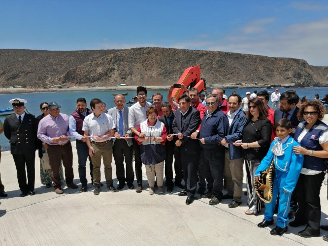 Nueva caleta pesquera de Maitencillo potenciará la actividad productiva artesanal de pescadores en Canela