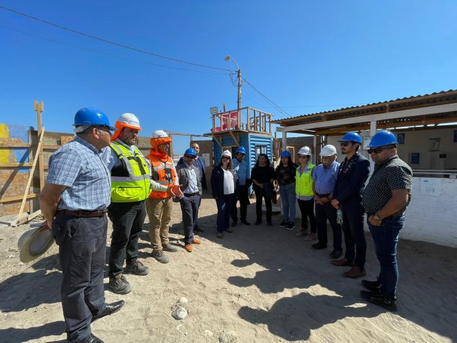 Viviendas sociales de Caleta San Pedro tienen un 90% de avance