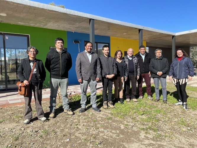 Escuela de Barraza llega a un 90% en su construcción y se espera su finalización al terminar el año