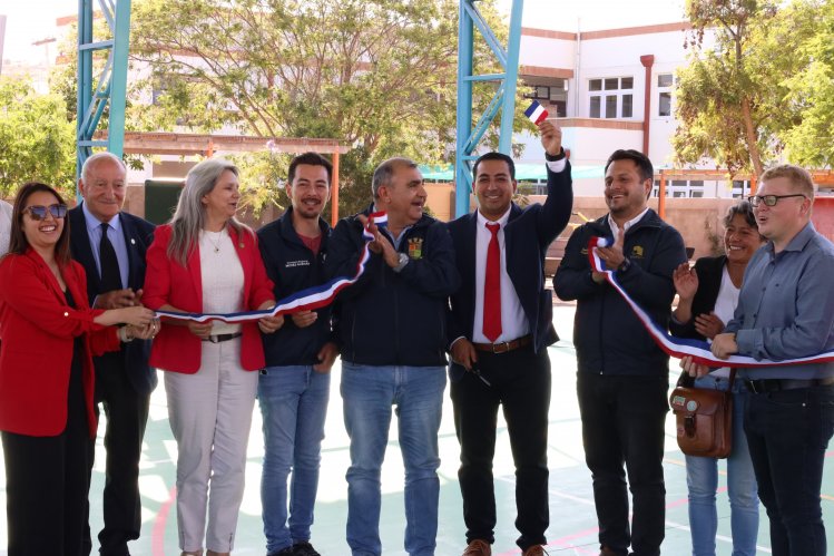 En Punitaqui se inauguran importantes proyectos deportivos