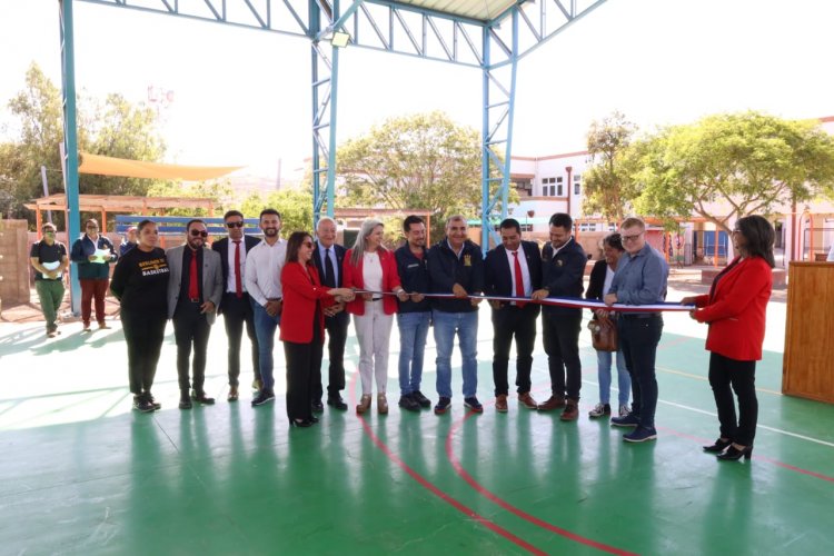 En Punitaqui se inauguran importantes proyectos deportivos