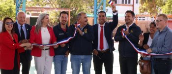 En Punitaqui se inauguran importantes proyectos deportivos