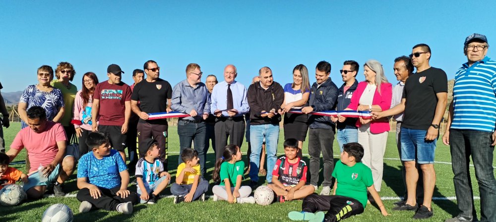 En Punitaqui se inauguran importantes proyectos deportivos