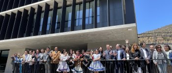 Entregan oficialmente las obras de renovada Escuela Básica de Canela Alta a Municipalidad de Canela