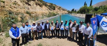 Autoridades regionales entregan bonificaciones de riego por $2.350 millones para proyectos que beneficiarán a organizaciones de usuarios de aguas de Monte Patria